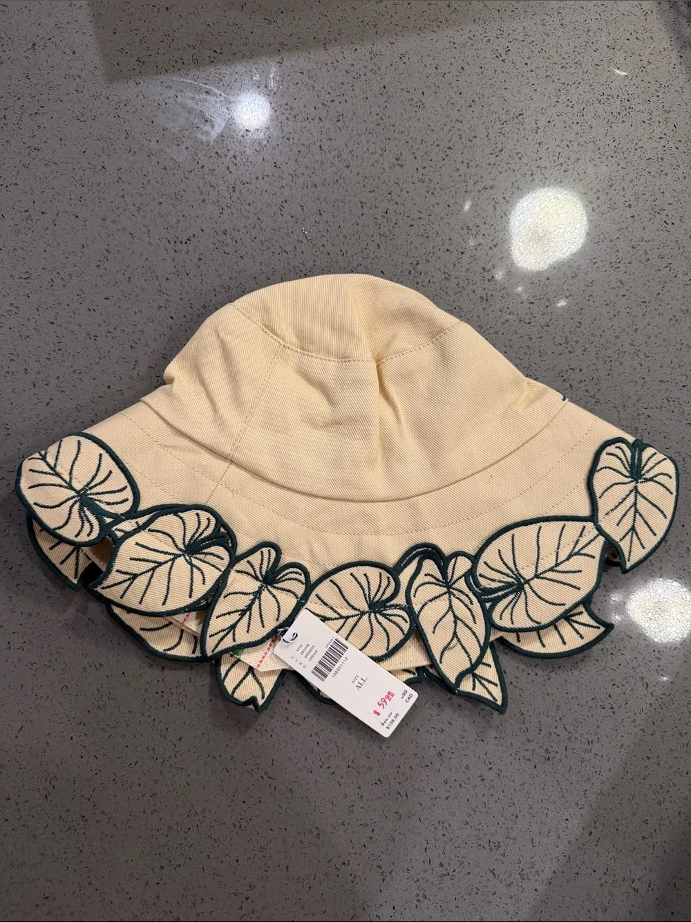 Women’s Anthropologie Leaf Trim Hat